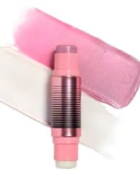 DIBS Beauty GlowTour Duo Aura Face Shimmer  Blush Dewy Highlighter